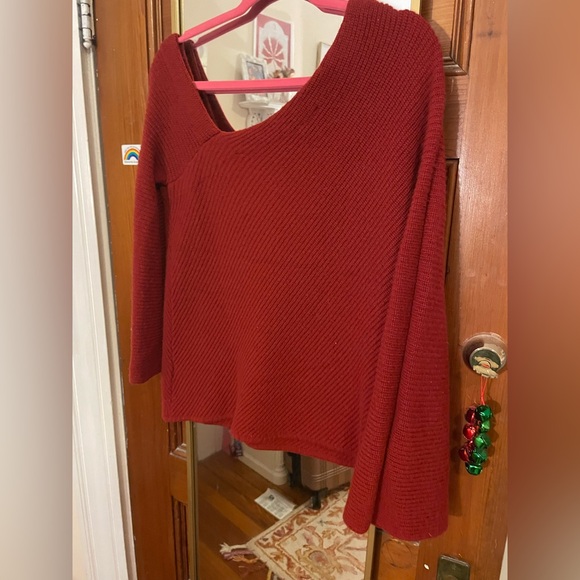 A.L.C Wool Cashmere Asymmetrical Sweater - Picture 2 of 8